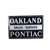 Image 2 : 2 sided Porcelain Sign:  Oakland / Pont