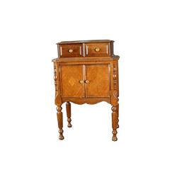 Lot of 3 wooden plant stands and a humi