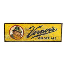 "Vernors'"  Metal Sign