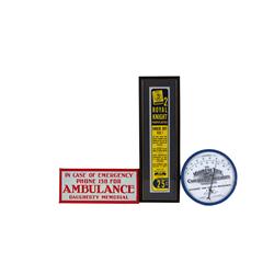 Lot of 3 misc items: