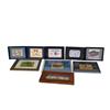 Image 1 : Lot of 9 Brewery Labels:  all framed