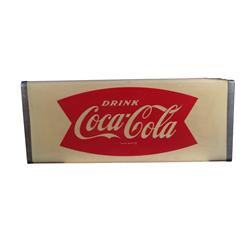 1959 Coca-Cola Fishtail Light-up Plasti