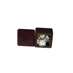 "Colt" Wristwatch in Stamped Wood Box