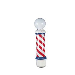 Early Wall Mount Barbers Pole w/ Globe