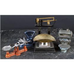 Lot of 5, Miniature Scales & a Fairbank