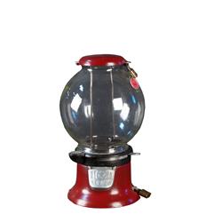 Red restored Columbus Vending Machine