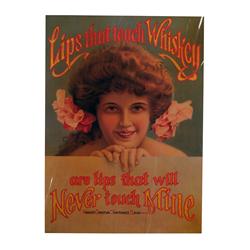 Whiskey Sign  "Women Christian Temperen