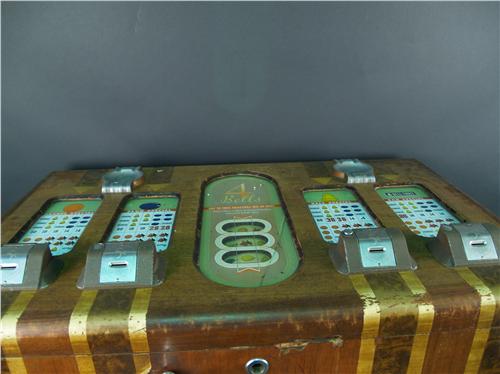 Mills 4-Bell Console Slot Machine