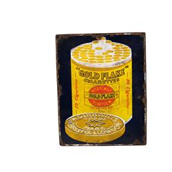 "Gold Flake" Cigarettes porcelain sign 
