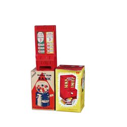 Lot of 3 Early Chewing Gum & Candy Disp