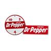 Image 1 : Lot of 2, Dr Pepper Porcelain Signs