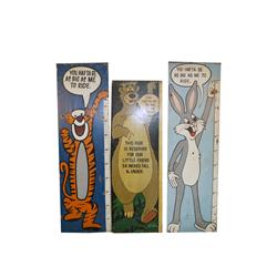 Lot of 3 Height Signs from an Amusement