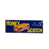 Image 1 : Honeyscotch Candy Sign  Embossed Tin   