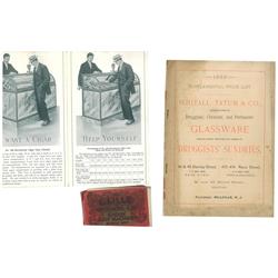 Lot of 3 Early Catalogues, Caille, Ciga