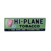 Image 1 : "Hi-Plane" Tobacco  embossed tin sign