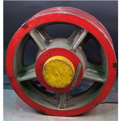 Lot of 3 large Sand-Cast Wheel Molds (W