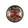 Image 1 : "Wayne Feeds"  Electric ad clock  15" d