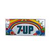 Image 1 : 1972 Peter Max Art  7-up Tin Sign w Rai