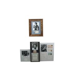 Lot of 4 Early Cowboy Stars Photos