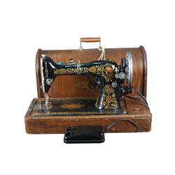 Very Fancy Portable "Singer" Sewing Mac