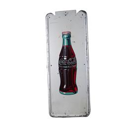 Coca-Cola Bottle  Tin Sign  16 x 41 "
