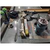 Image 1 : PUMP MOTOR, MAGNETIC BASE HOLDERS, DIAL INDICATORS, AND MORE