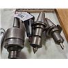 Image 1 : 4 MORSE TAPERED TOOL HOLDERS