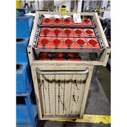 MOBILE CAT 50 TOOL HOLDER CART