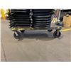Image 2 : YELLOW 48" X 30" MOBILE CART WITH HANDLES