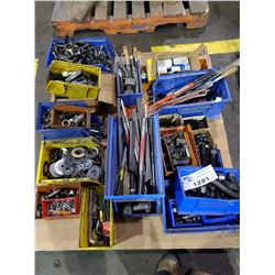 PALLET OF HARDWARE, WRENCHES, TOOLING AND MORE