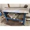 Image 1 : METAL HEAVY  DUTY WORK TABLE 56"L X 36"W X 35"H