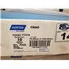 Image 2 : 3  BOXES OF NORTON 3" X 60" BLUEFIRE SANDING BELTS (120 GRIT)