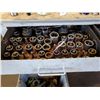Image 1 : LARGE LOT OF ASSORTED SIZE 3/4" SOCKETS, AND MORE *CANNOT REMOVE UNTIL FEB 26TH*