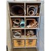 Image 2 : GREY METAL 2 DOOR HEAVY DUTY CABINET 53"L X 41"W X 72"H (INCLUDES CONTENTS)
