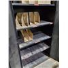 Image 2 : BLACK 2 DOOR 5 TIER METAL STORAGE CABINET 36"L X 20"W X 72"H