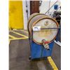 Image 1 : MOBILE BARREL CART (HAS DAMAGE TO HANDLE)