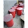 Image 1 : 12 JUSTRITE OILY RAGE WASTE BINS (SOME DENTED)