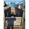 Image 1 : LARGE WOODEN CYLINDER SHIPPING CRATE 202"L X 44"W X 48"H WITH LID
