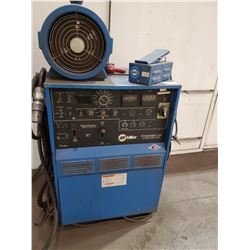 MILLER SYNCROWAVE 500 CONSTANT CURRENT AC/DC ARC WELDING POWER SOURCE, WITH MILLER COOLMATE 4 WATER