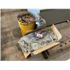 Image 1 : LOT OF WELDING BLADDERS, AND BUCKET OF WELDING TIPS