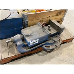 10" MACHINE VISE WITH A SWIVEL BASE