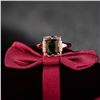 Image 3 : A 18KT ROSE GOLD AND TOURMALINE & DIAMONDS RING.