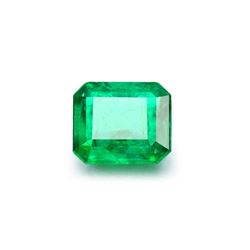 A 7.672CT NATURAL EMERALD LOOSE GEMSTONE.
