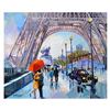 Image 1 : Yana Rafael, "Happy to See You" Hand Signed Original Painting on Canvas with COA