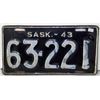 Image 1 : SK Licence Plate 1943