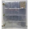 Image 1 : 12 Sheets  for Graded Coins  12 x 12 - Holds 120 Coins