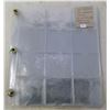 Image 2 : 12 Sheets  for Graded Coins  12 x 12 - Holds 120 Coins