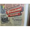 Image 2 : 12 X 15.5" vintage Firestone advertising