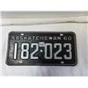 Image 2 : 1960 Saskatchewan license plate