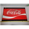 Image 1 : Steel Coca-Cola sign 25" x 15"